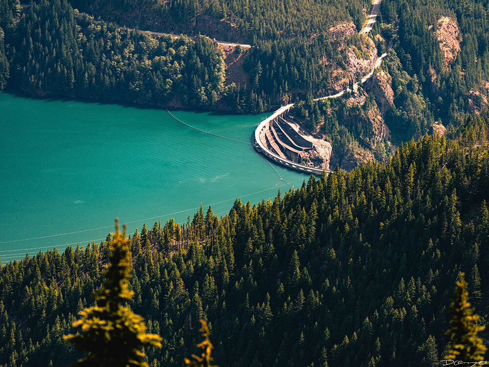 Landscape and portrait photos from a July 2020 trip to the North Cascades. Sourdough Mountain, Diablo Lake, Ross Lake and more.